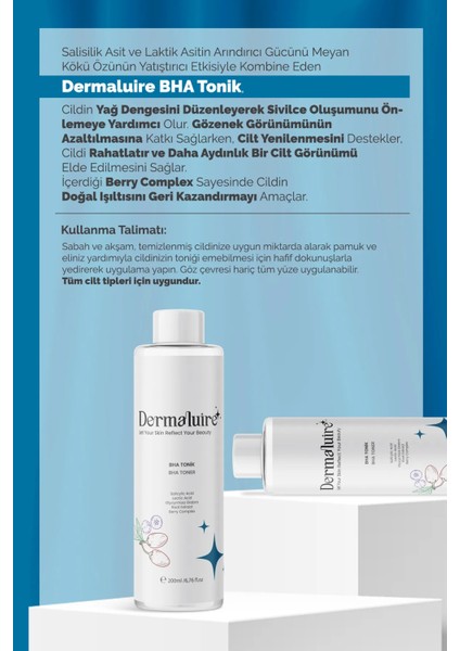Siyah Nokta Karşıtı Bakım Seti ( Bha Tonik, Gözenek Karşıtı Serum )