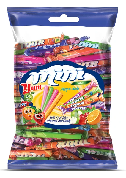 Mınıyum Karışık Meyveli Yumuşak Şeker 700 gr