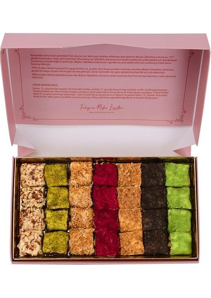 Karışık Baklava Lokum 530 gr