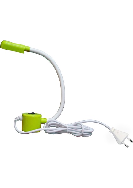 Spiral Masa Led Lambası Mıknatıslı Portatif Fiş Başlıklı