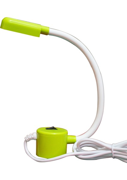 Spiral Masa Led Lambası Mıknatıslı Portatif Fiş Başlıklı