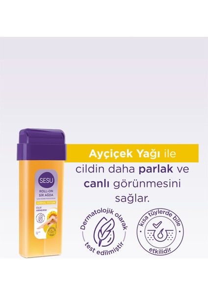 Normal Ciltler Roll-On Sir Ağda 3X100ML