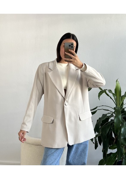 Taş Oversize Blazer Ceket 24022