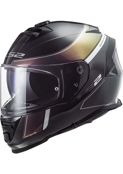 Storm 2 Velvet Mat Siyah-Gökkuşağı Kask - Xl