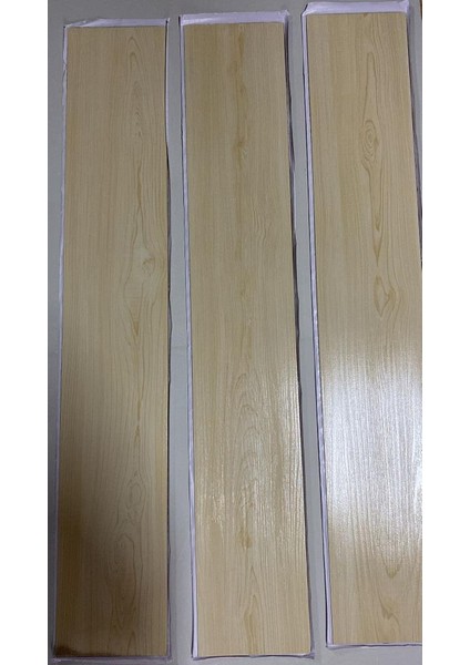 Kendinden Yapışkanlı Silinebilir Ihlamur Ağacı Rengi Parlak Pvc Esnek Zemin Yer Duvar Döşeme Parke