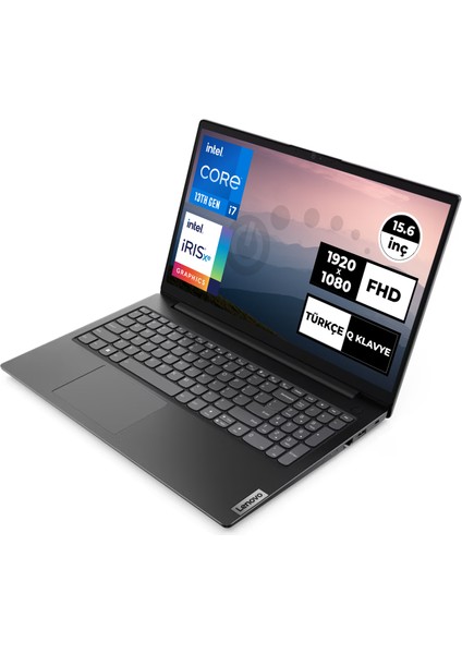 V15 Gen 4 Intel Core I7-1355U 16GB 256GB SSD 15.6" Fhd Freedos Taşınabilir Bilgisayar 83A1003NTX