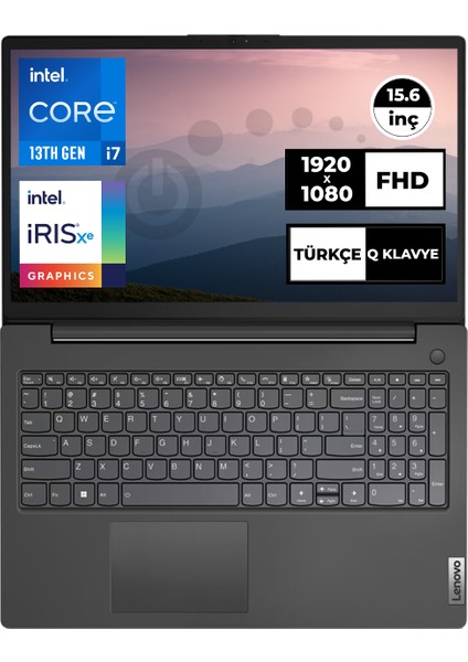 V15 Gen 4 Intel Core I7-1355U 16GB 256GB SSD 15.6" Fhd Freedos Taşınabilir Bilgisayar 83A1003NTX