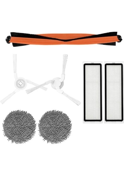 Xiaomi Mijia Pro (STYTJ06ZHM) Uyumlu Robot Süpürge Filtre Fırça Seti