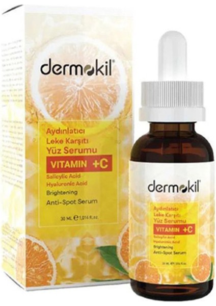 Vitamin +C Yüz Serumu Aydınlatıcı Leke Karşıtı 30 ml