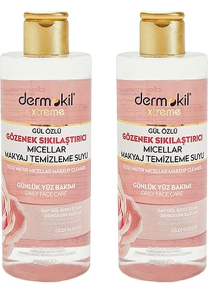 Gül Özlü Mıcellar Makyaj Temizleme Suyu 2 Adet