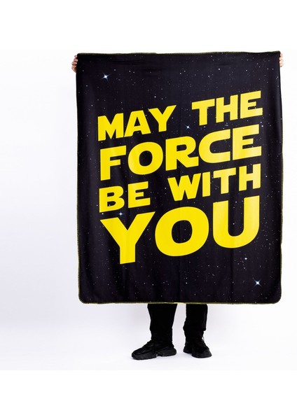 May The Force Be With You - Star Wars Polar Tv Battaniyesi