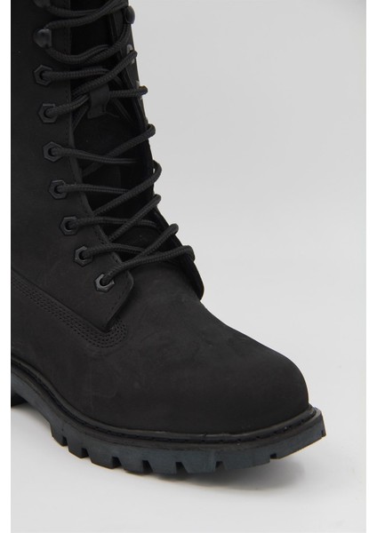 Kadın Bot Clovıs Hı 015z101214 - Siyah Nubuk indirimleri