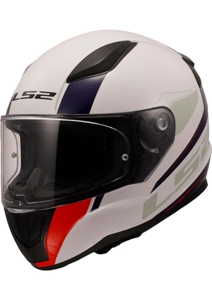 Rapid 2 Driveway Beyaz-Mavi Kask - Xl