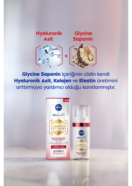 LUMINOUS630 Leke ve Yaşlanma Karşıtı Serum 30 Ml, Asit ve Kolajen Tetikleyici indirimleri