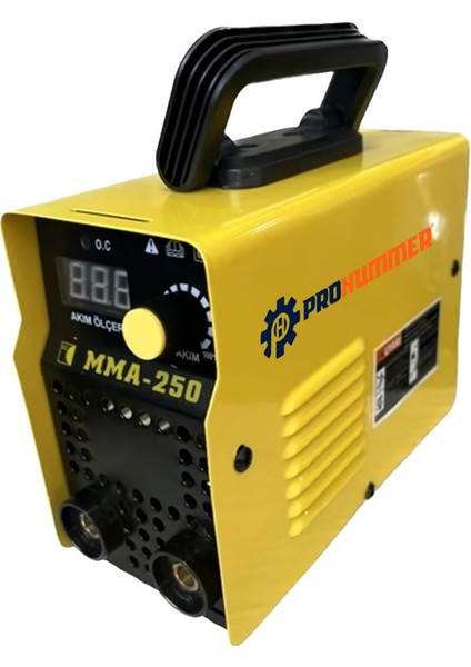 PH-KM186 MMA250 Inverter Turbo Çanta Kaynak Makinesi (Sarı)