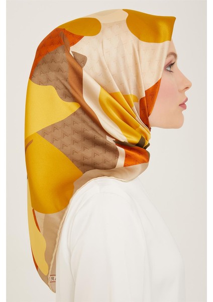 Çiçek Desenli Twill İpek Eşarp 24Ya9119 14 07 fiyatları