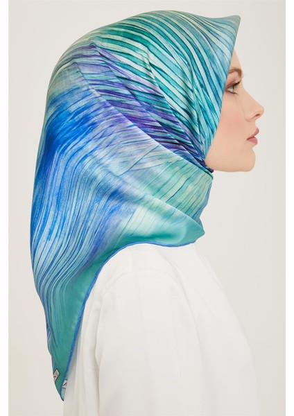 Soyut Desenli Twill İpek Eşarp 24Ya9143 7 54 fiyatları