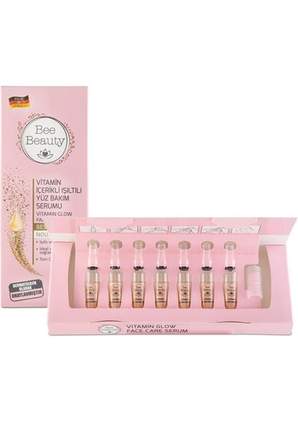 Vitamin Içerikli Işıltılı Yüz Bakım Serumu 7 x 2 ml Cilt Serumu