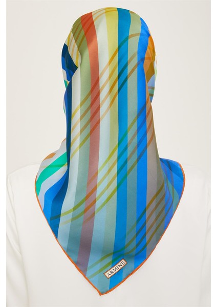 Soyut Desenli Twill İpek Eşarp 24Ya9107 50 31 fırsatları