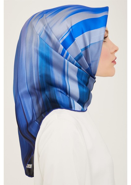 Soyut Desenli Twill İpek Eşarp 24Ya9131 52 51 fiyatları