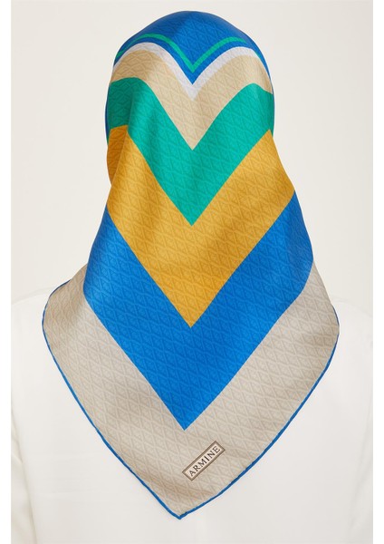 Monogram Desenli Twill İpek Eşarp 24Ya9111 85 85 fırsatları