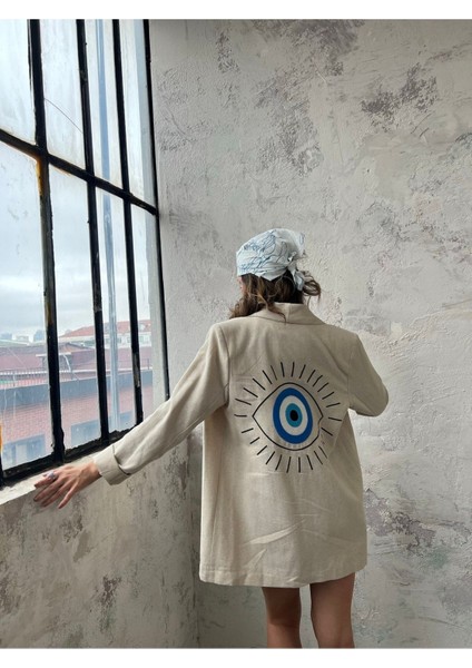 25110 Nakışlı Blazer Ceket fırsatları