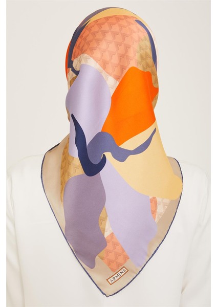 Çiçek Desenli Twill İpek Eşarp 24Ya9119 14 32 fırsatları