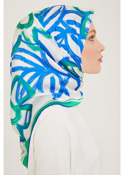 Çiçek Desenli Twill İpek Eşarp 24Ya9123 5 54 fiyatları