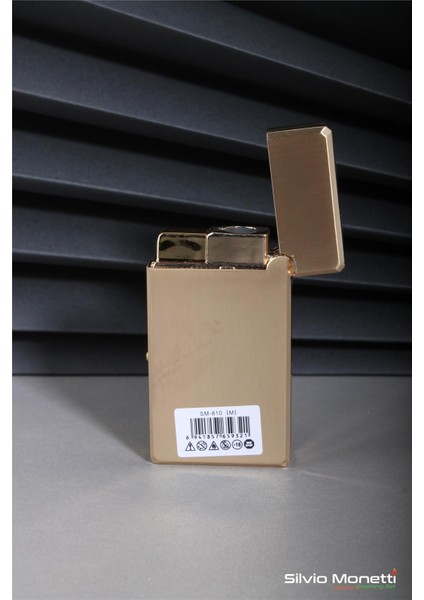 Altın Özel Tasarım Kapaklı Saatli Model Gazlı Çakmak 24CSM810MDZR02 fırsatları