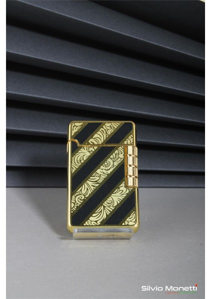 Altın Özel Tasarım Kapaklı Model Gazlı Çakmak 24CSM813BTR04 fiyatları