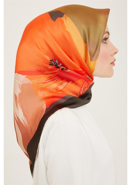 Çiçek Desenli Twill İpek Eşarp 24Ya9145 2 34 fiyatları