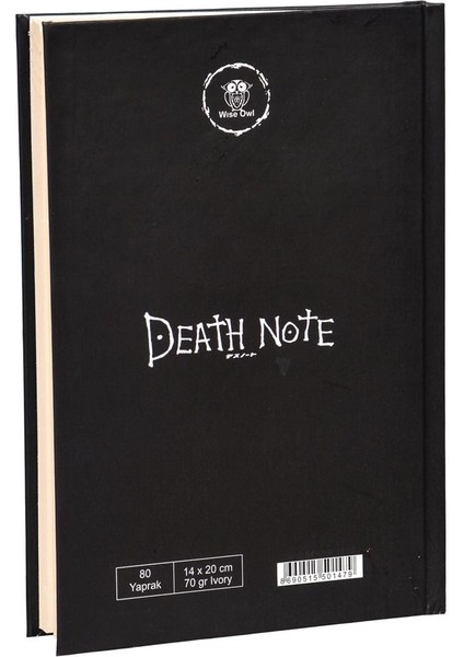 A5/80Yp/70Gr./Death Note Konsept Defter