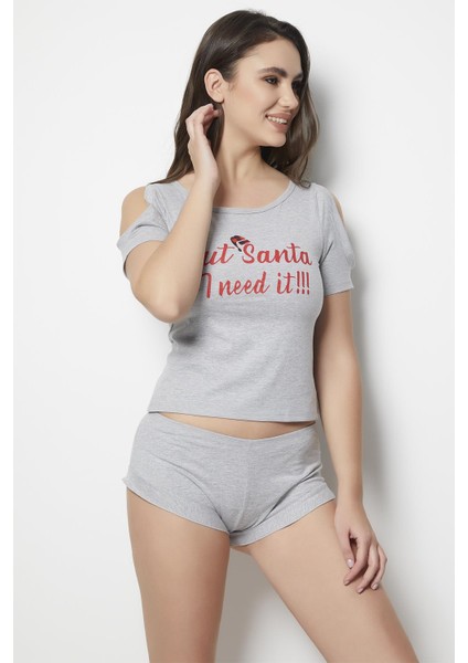 Şortlu Pijama Takımı