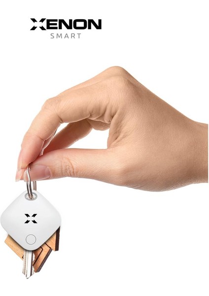 Air Tag Akıllı Bluetooth Takip Cihazı Anahtar Çanta Kayıp Eşya Bulucu IOS Uyumlu (Apple Lisanslı) X6601