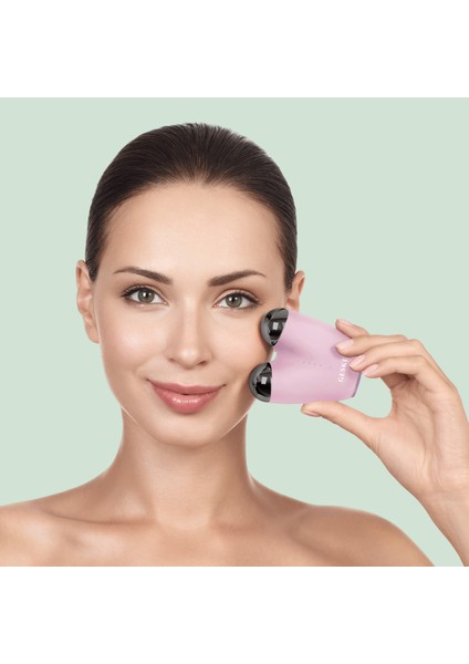 Micro Current Face-lifter | 6 In 1 (Pembe) Micro Akım Yüz Kaldırma Cıhazı