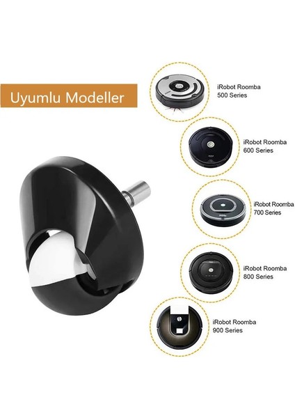 Irobot Roomba 500 600 700 800 / 560 620 630 650 770 780 870 880 Uyumlu Robot Süpürge Tekeri fırsatları