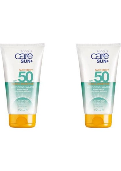 Care Sun+ Pure & Sensitive Face+Body Güneş Kremi 2×150ML