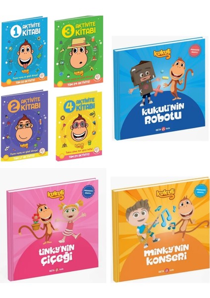 Kukuli Hikaye ve Aktivite Seti 7 Kitap