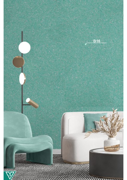 - Mavi Dekoratif Pamuk Duvar Boyası - WB16 - 5 kg