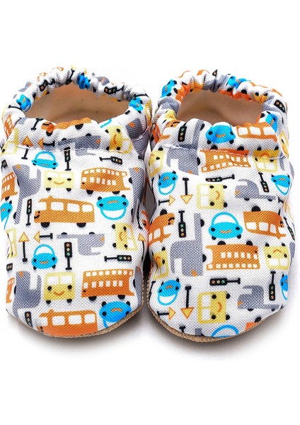 Car Kaydırmaz Taban Patik Turuncu F-823