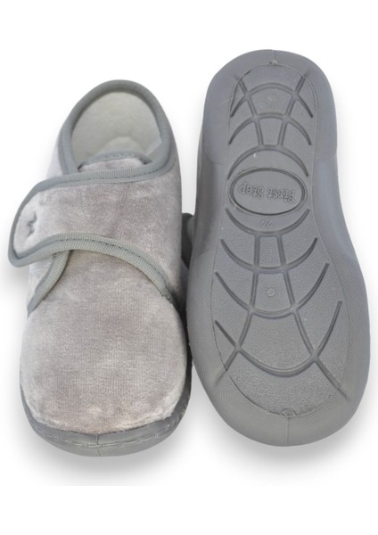 Gri Yıldız Nakışlı Kız Çocuk Cırt Cırtlı PANDUF-F-732 fırsatları