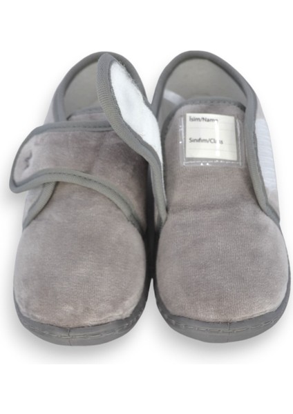 Gri Yıldız Nakışlı Kız Çocuk Cırt Cırtlı PANDUF-F-732 indirimleri