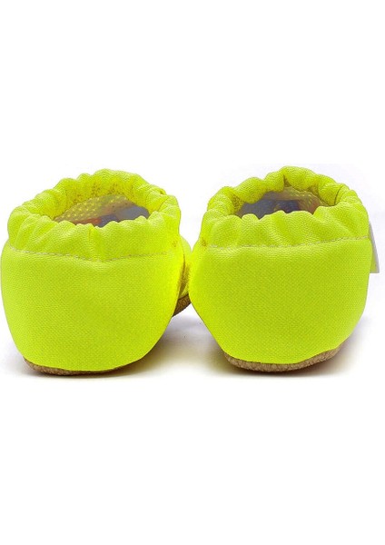 Dinazor Kaydırmaz Taban Bebek Yazlık Patik Yeşil , Ev Botu Terliği Kreş Ayakkabısı Panduf F-824 indirimleri