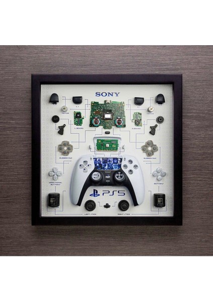 Sony Ps5 Kolu Çerçeve Sanatı Lüks Hediye