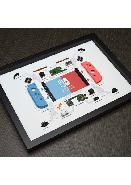 Nintendo Switch Çerçeve Sanatı Lüks Hediye