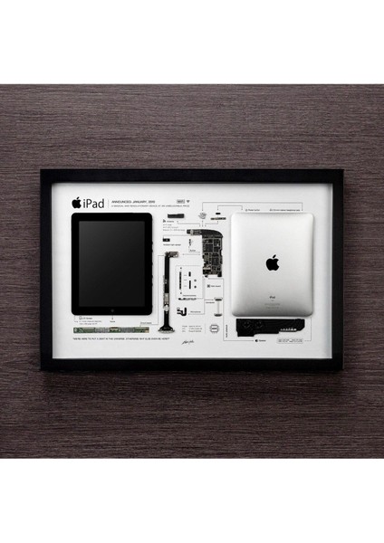 Ipad 1. Generation Uyumlu Çerçeve Sanatı Lüks Hediye
