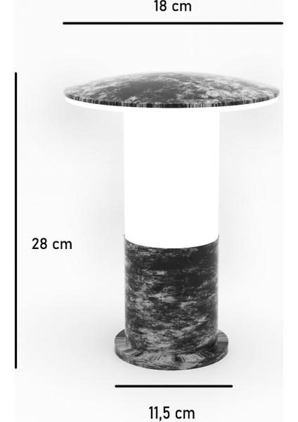 Bakır Eskitme Set Üstü Bahçe Duvar Apliği, E27 Duylu 29 cm Eskitme Renk Mantar Armatür (Ampul Hariç) fiyatları
