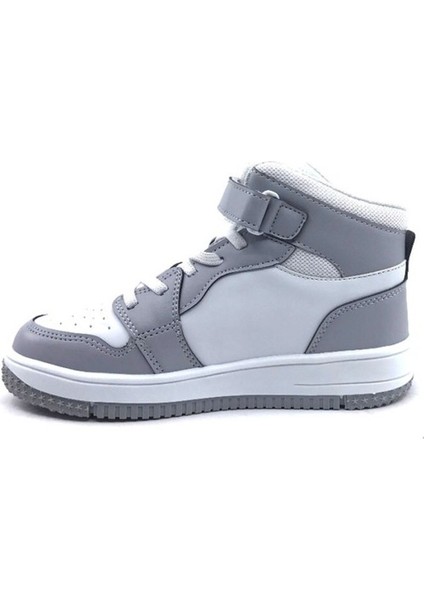 Haykat Çocuk Günlük Uzun Boğazlı Gri- Beyaz Sneaker fiyatları