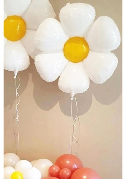 Papatya Folyo Balon Papatya Temalı Balon Büyük Boy fiyatları