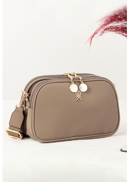 Greg Saten 3 Ayrı Bölmeli Kadın Çapraz Çanta BP-4794O